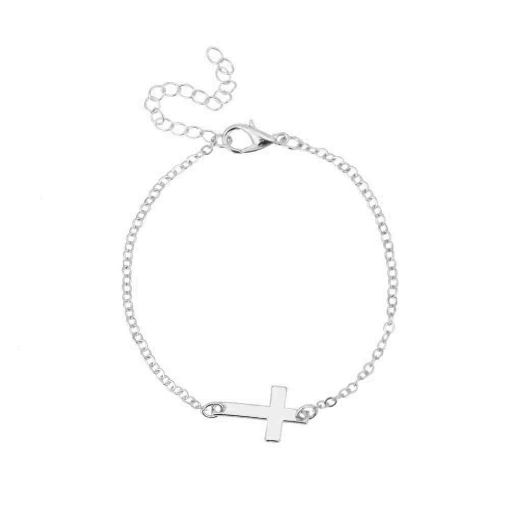 Minimalistisches Kreuzarmband Brehn