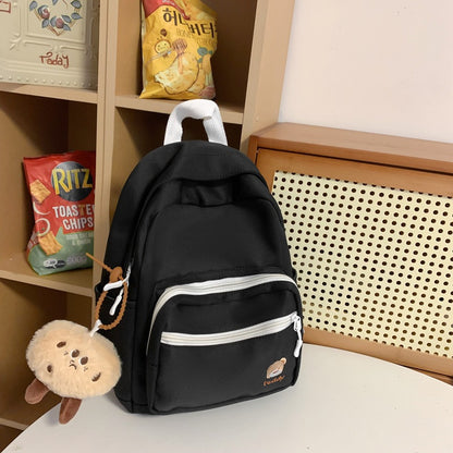 Lässiger Mini-Schulranzen mit mehreren Taschen