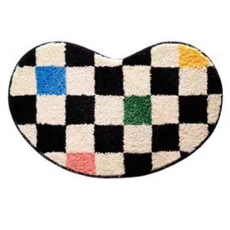 Strukturierte Badematte