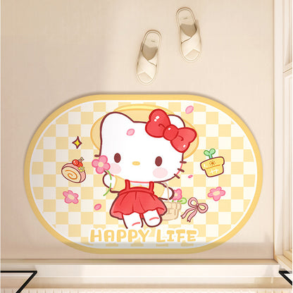 Hello Kitty Plüsch-Badevorleger für Badezimmer