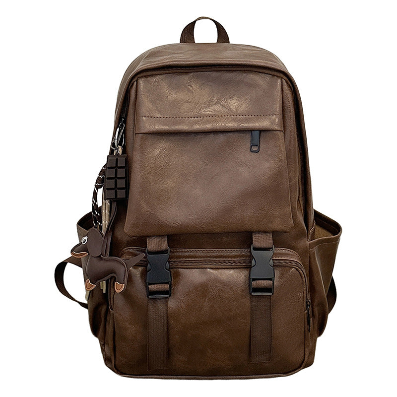 Vintage-Style Leder Rucksack Brehn