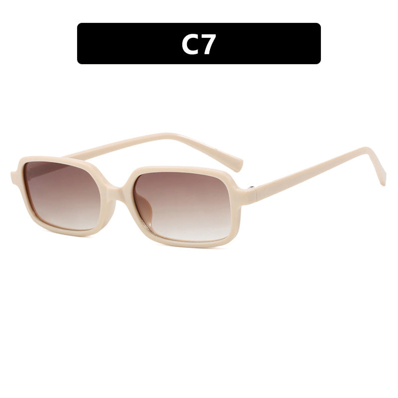Damen quadratische Sonnenbrille mit einzigartigem, extravaganten Design und UV-Schutz Brehn