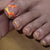 Floral Design Press-On Nail Art Set Brehn
