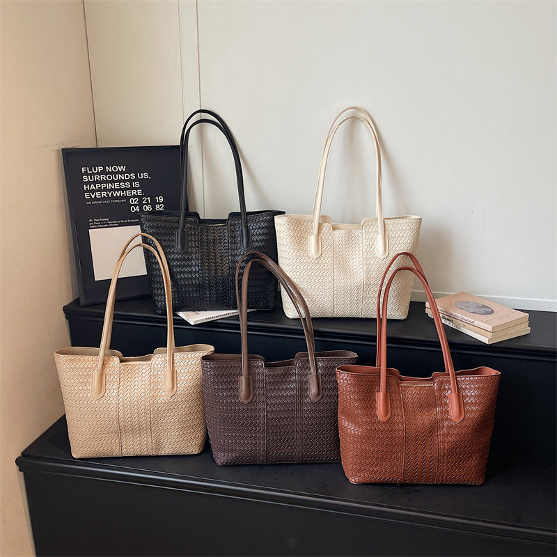 WoWoven Leder Tote Bag Brehn