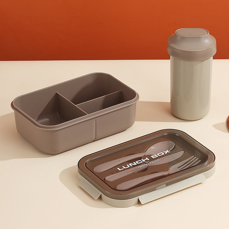 Mehrere Fächer Auslaufsichere Lunchbox