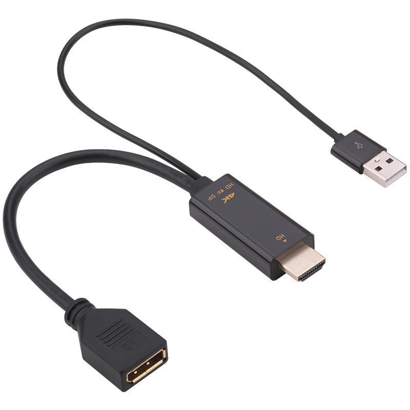Hdmi Zu Displayport Adapter mit Usb-Stromversorgung Brehn