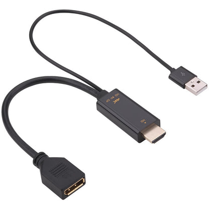 Hdmi Zu Displayport Adapter mit Usb-Stromversorgung Brehn