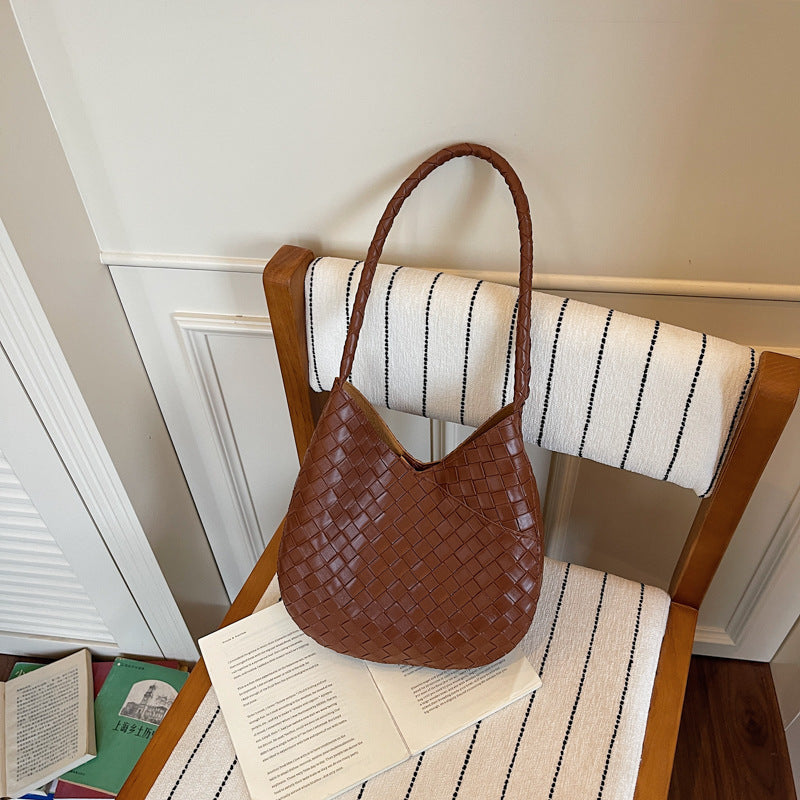 WoWoven Leder Hobo Tasche Brehn
