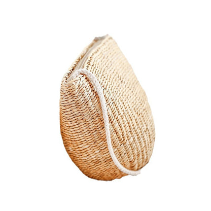 Handgefertigte Bast-Clutch mit Elegantem Design Brehn