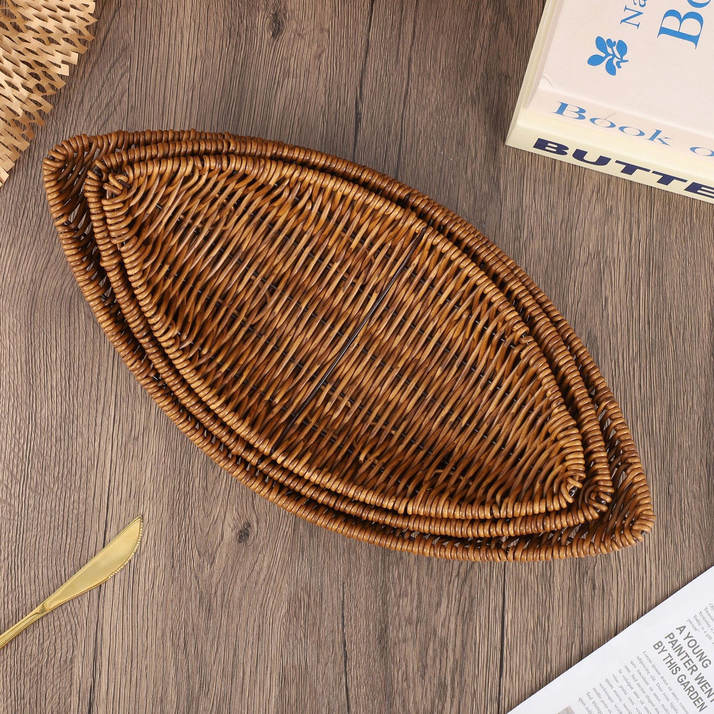 Woven Serving Tray Brehn