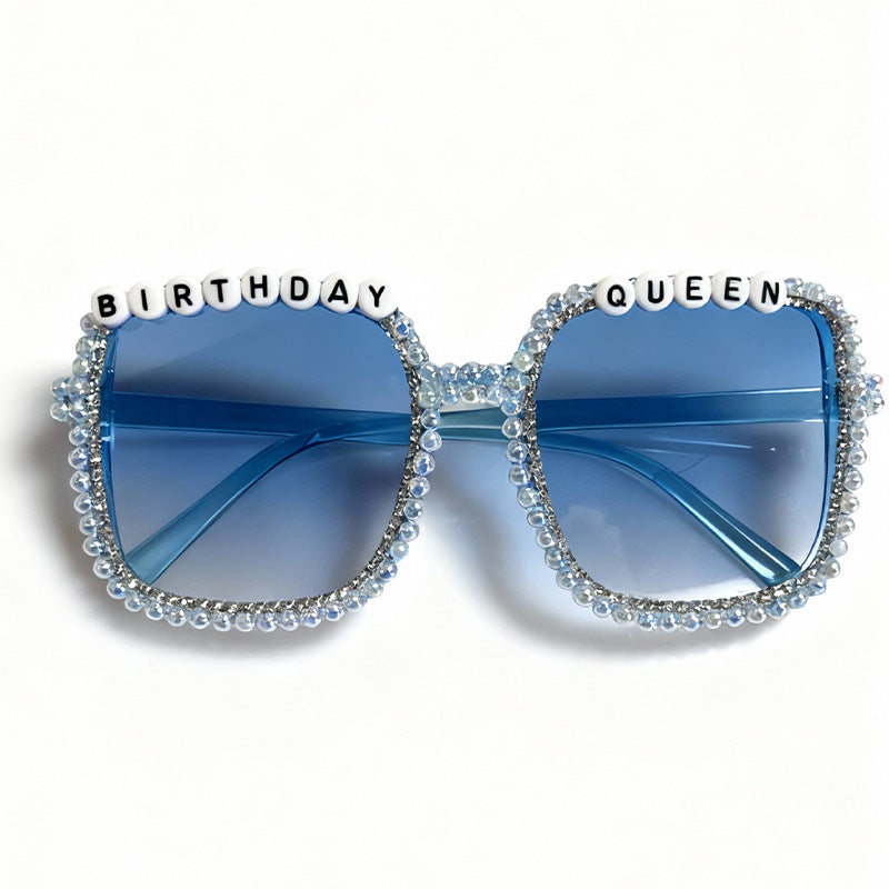 Statement Perlenverzierte Sonnenbrille Brehn
