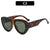 Vintage-inspirierte Übergroße Katzenaugen-Sonnenbrille
