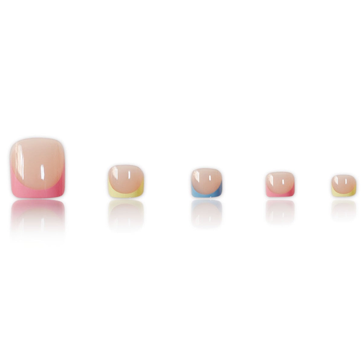 Premium French Tip Pediküre Brehn