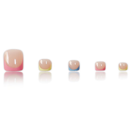 Premium French Tip Pediküre Brehn
