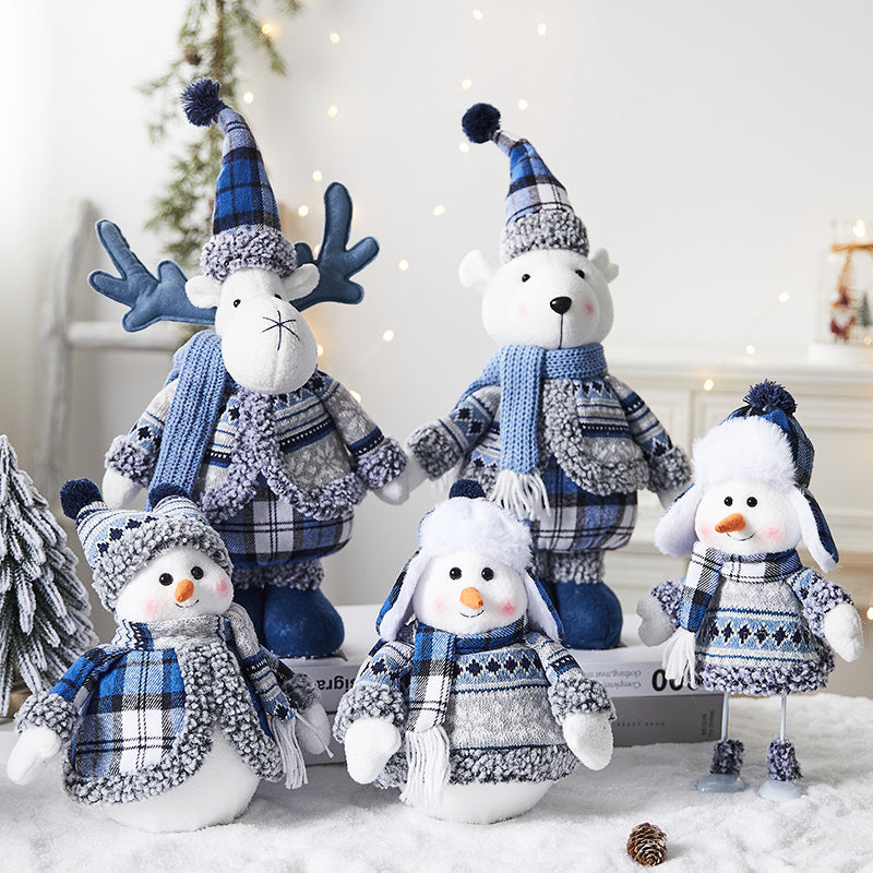 Launische Schneemann-Figur Dekoration