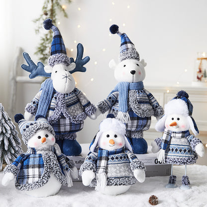 Launische Schneemann-Figur Dekoration