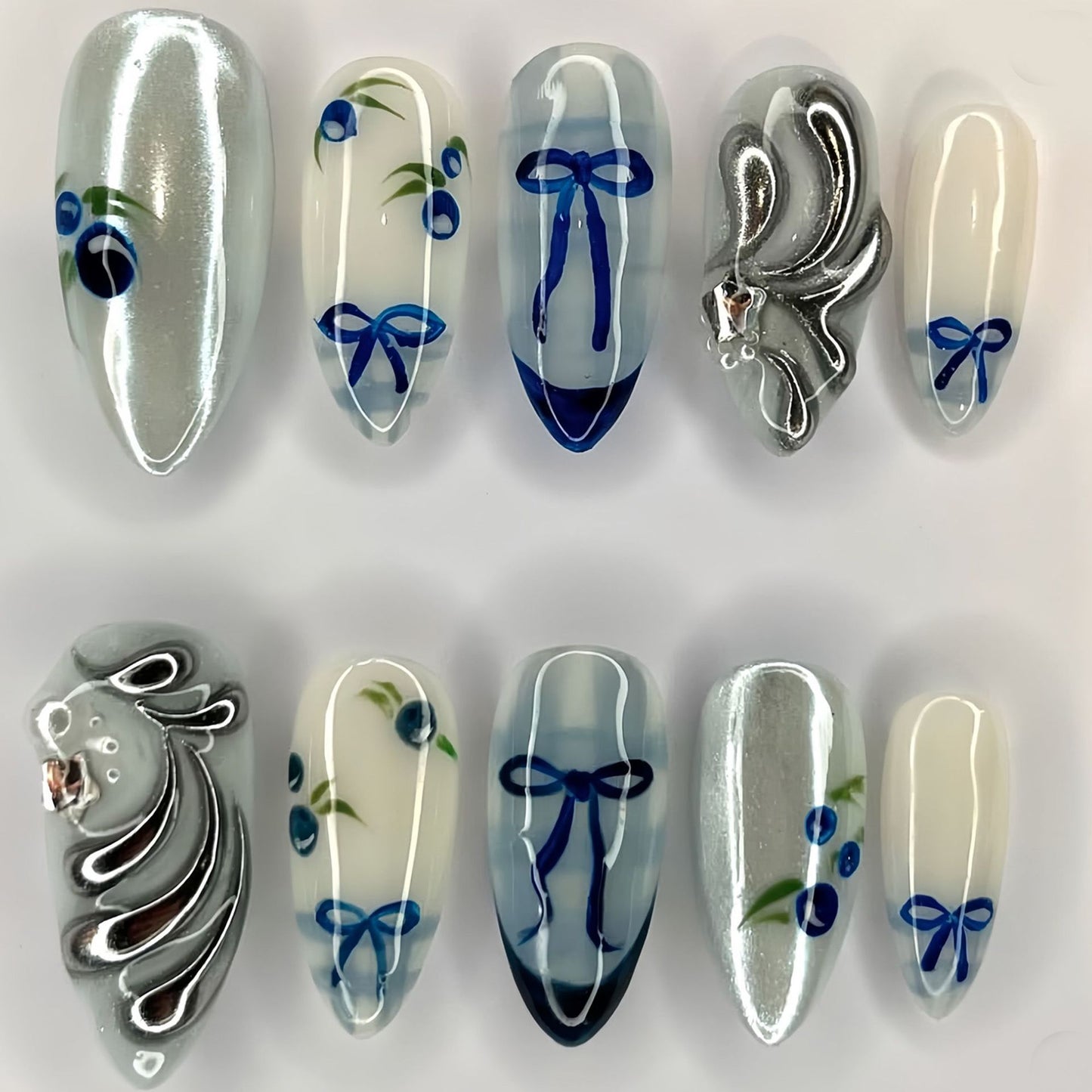 Thematic Artisan Press-On Nail Set Brehn