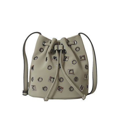 Stylische Zugband-Eimer-Tasche