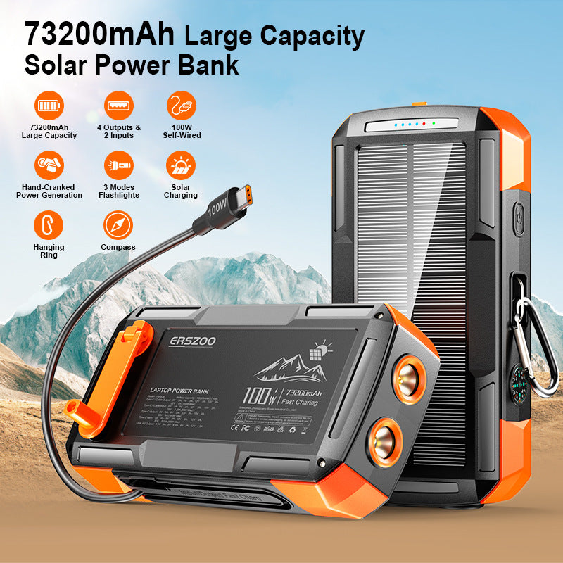 Tragbare Solar Powerbank Brehn