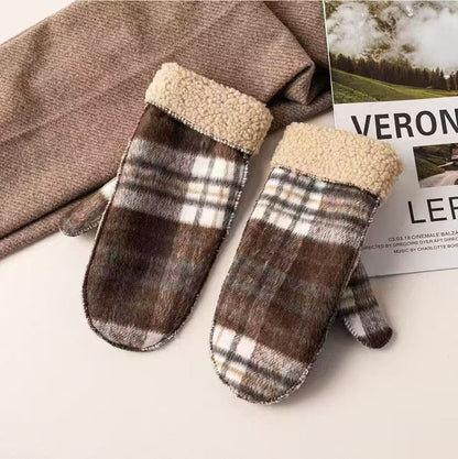 Plüschgefütterte Thermohandschuhe Brehn