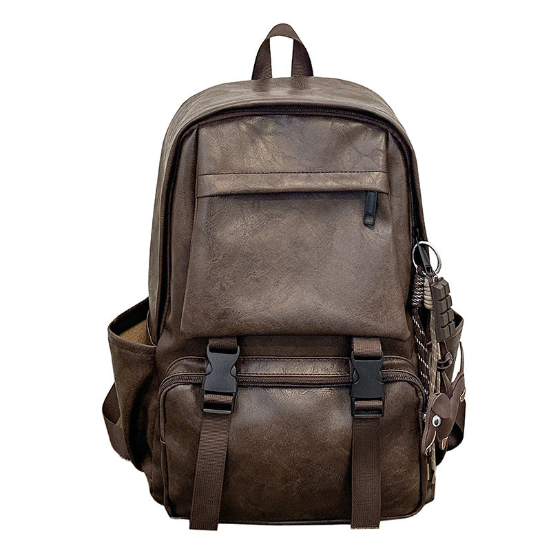 Vintage-Style Leder Rucksack Brehn