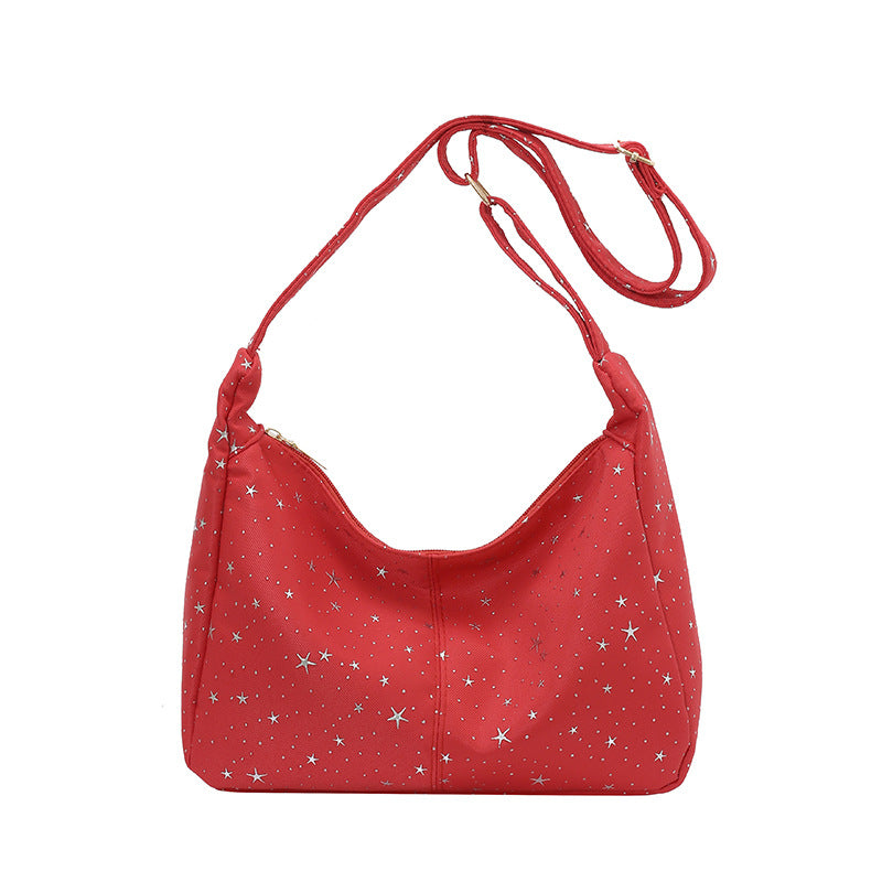 WoTrendy Celestial Print Schultertasche Brehn