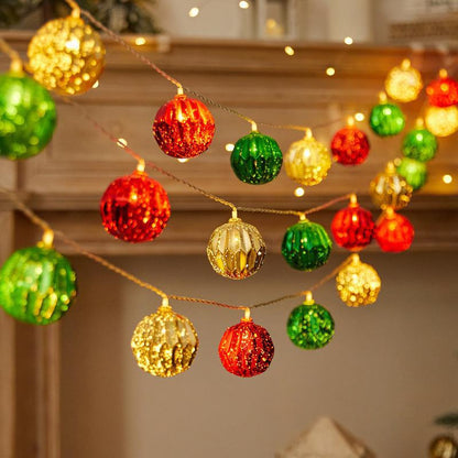 Farbige LED Weihnachtslichterkette Brehn