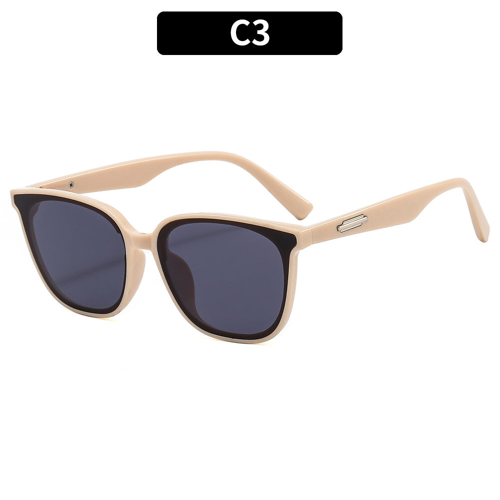 Elegante Übergroße Katzenaugen-Sonnenbrille