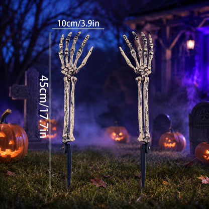 Gruselige Halloween Deko-Skelett-Baumstämme Brehn