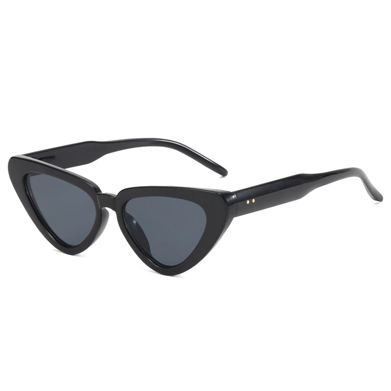 Damen stilvolle Cat-Eye Sonnenbrille mit auffälligem Design Brehn