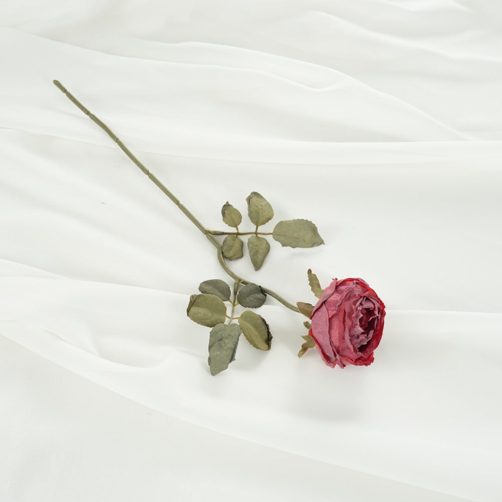 Realistische Seidenrose Blumenstiel  1789937286