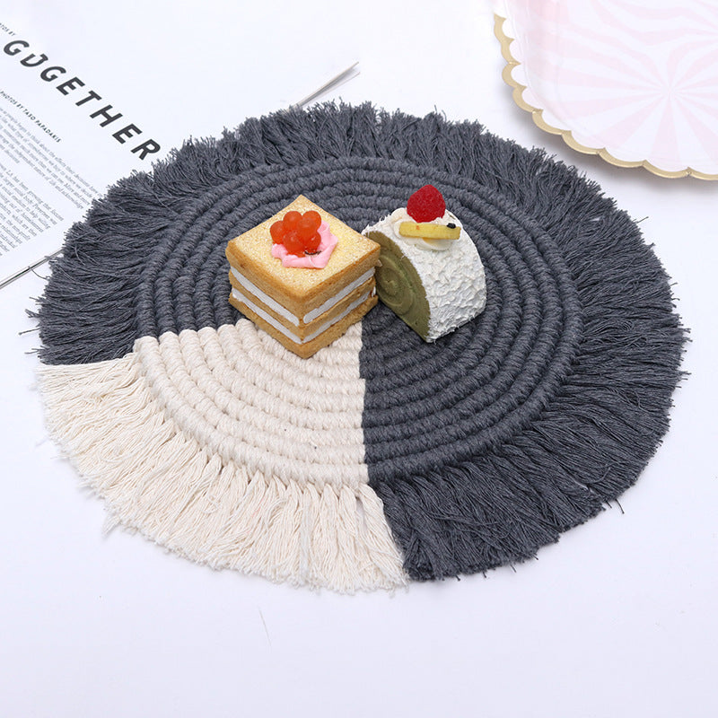 Macramé Dekorative Runde Wandkunst