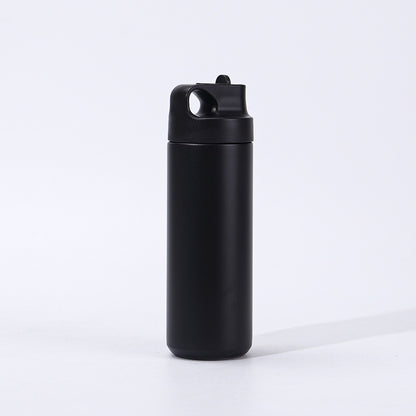 Damen hochwertige Isolier-Trinkflasche mit praktischem Tragegriff Brehn