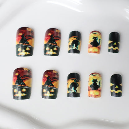Halloween-Themen-Nagelkunst-Aufkleber Brehn