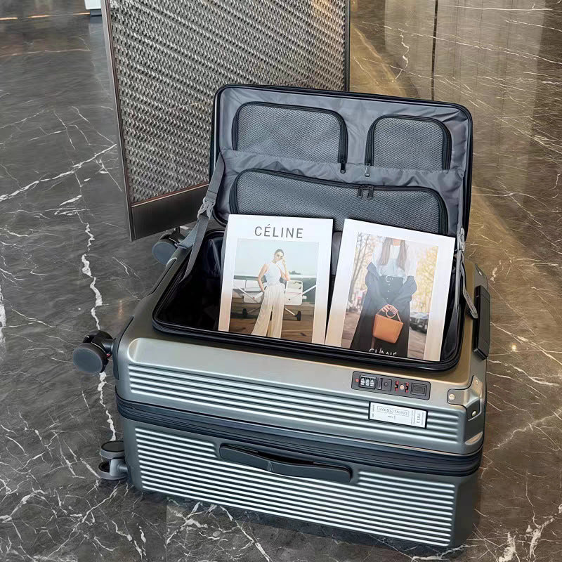 Unisex Premium Reise-Koffer mit mehreren Fächern Brehn