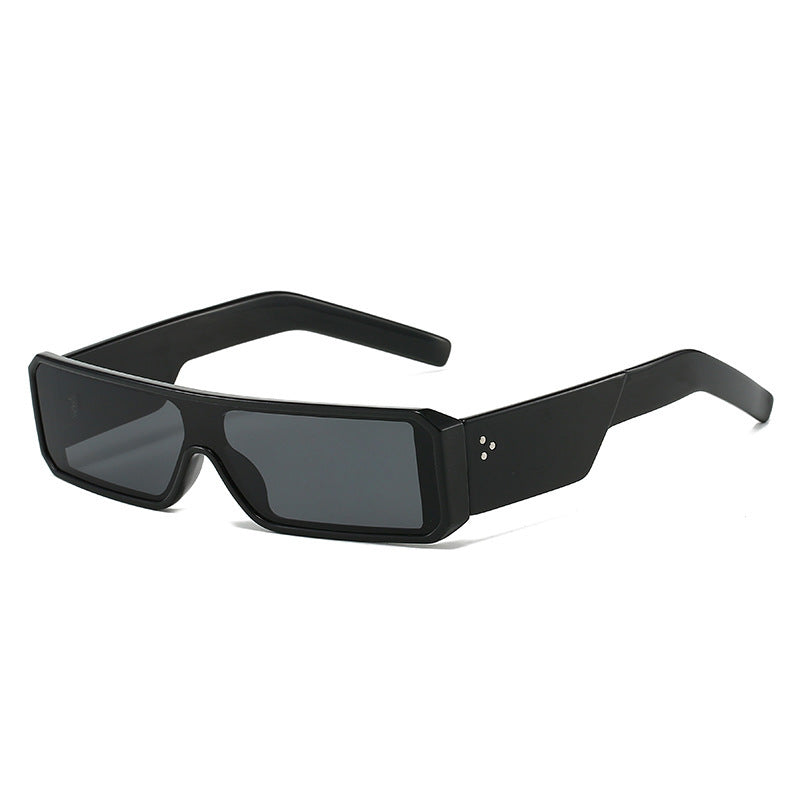 Herren Bold Geometric Shield Sonnenbrille Brehn