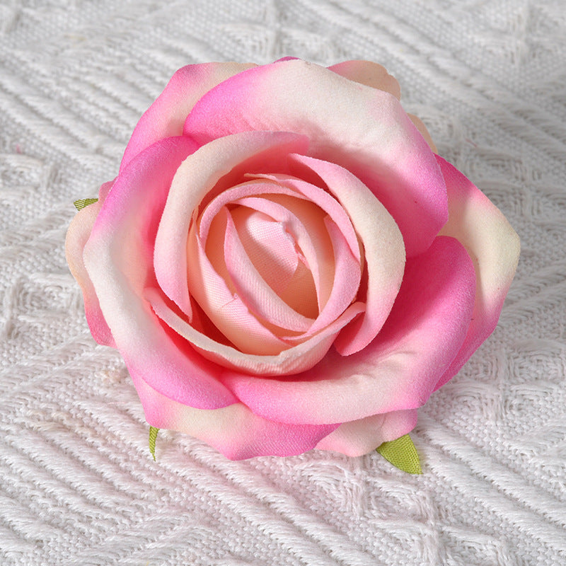 Dekorativer Samt Rose Pins Brosche