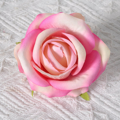 Dekorativer Samt Rose Pins Brosche
