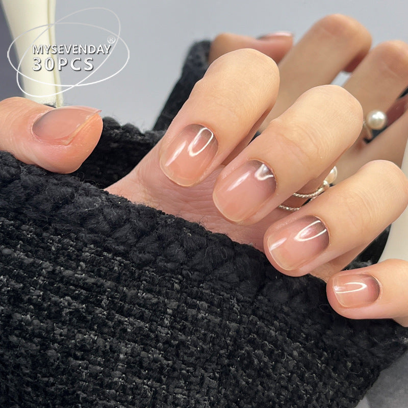 Natürliche glänzende Nail Enhancements Brehn