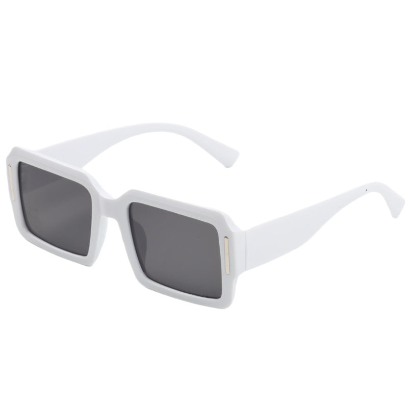 Damen modische quadratische Sonnenbrille im minimalistischen Design Brehn
