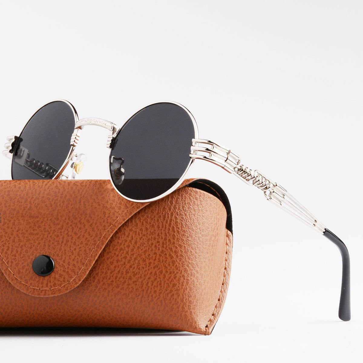 Damen Künstlerische Rundbrille Brehn