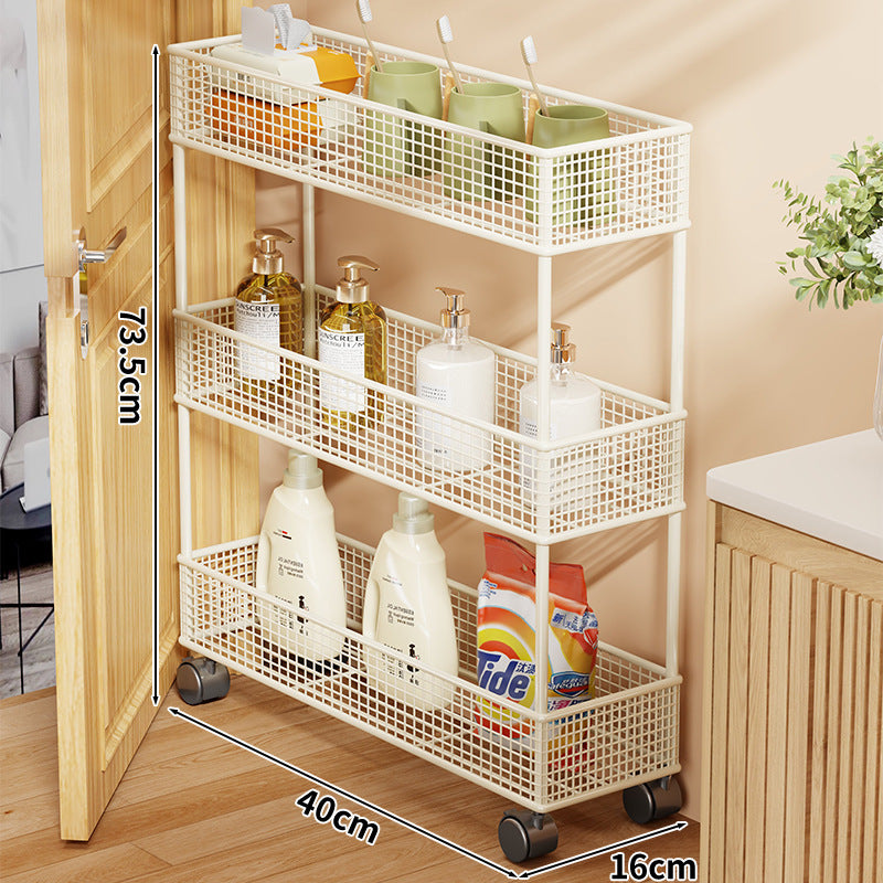 Slim Tür-Three-Tier Drahtgitter Aufbewahrungsorganisator