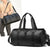 Klassische Leder Reise-Duffel-Tasche Brehn