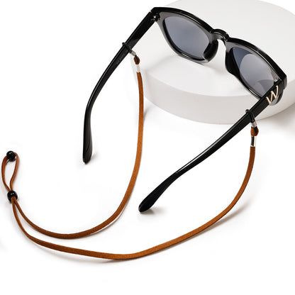 Verstellbarer Wildleder Brillenband Brehn