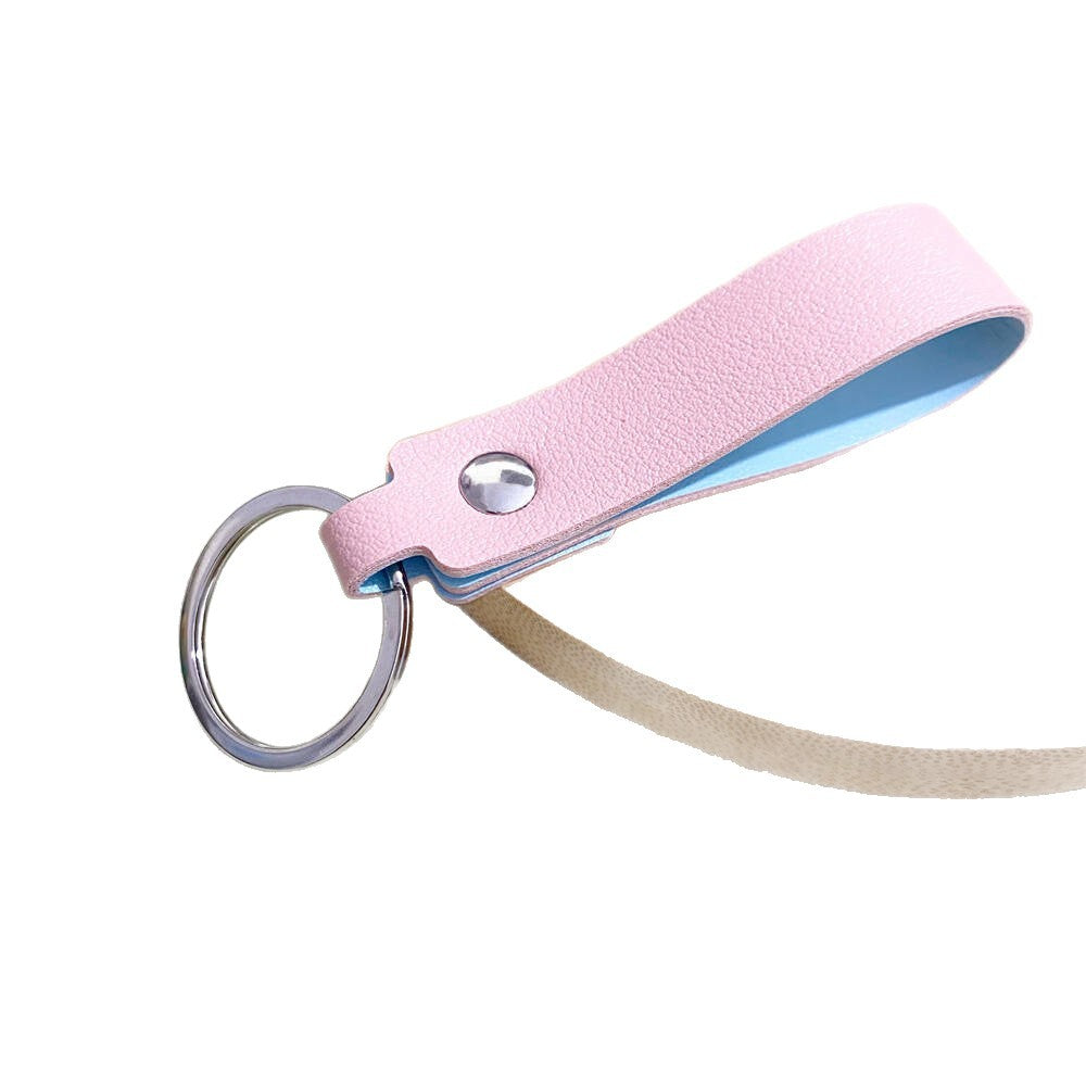 Stylischer Leder-Schlüsselanhänger Brehn