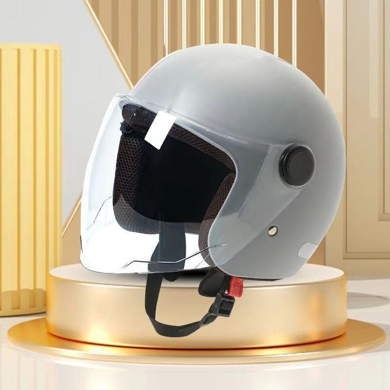 WoStylish Motorradhelm Brehn
