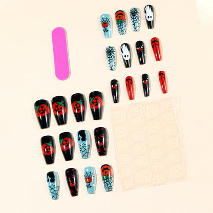 Halloween-Themen Nagelkunst Extensions Brehn