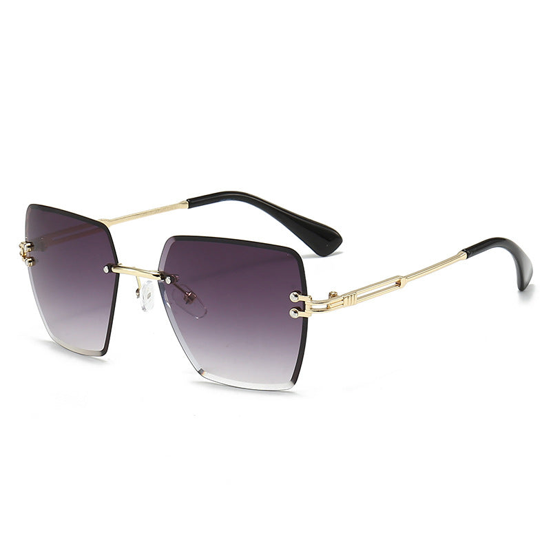Damen modische Sonnenbrille mit stilvollem quadratischen Rahmen Brehn