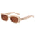 Modische Quader-Sonnenbrille Brehn