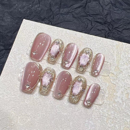 Chic Press-On Nail Art Set Brehn
